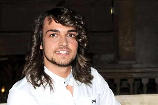 Il cantante Valerio Scanu