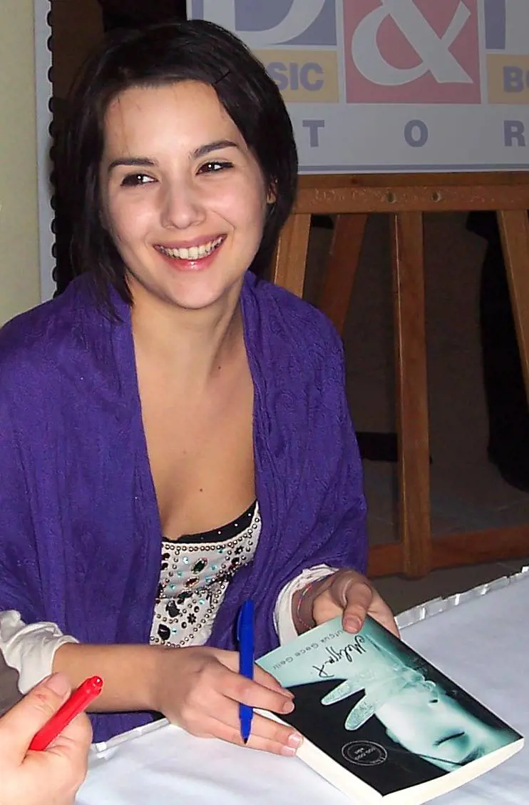 La scrittrice Melissa P.