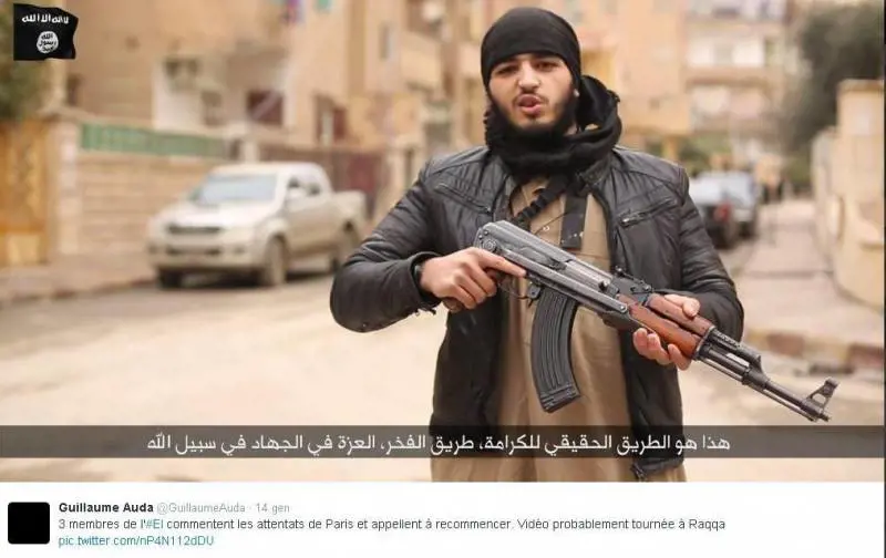 Foto tratta da Twitter che incita a proseguire la jihad