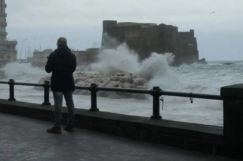 Tempesta di vento in Campania