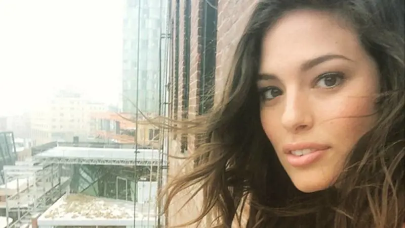 Ashley Graham in una foto sul suo profilo di Instagram