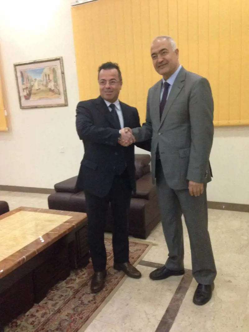 Con il vice ministro degli Esteri e prossimo ambasciatore presso la Svizzera