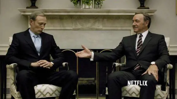 "Il cinema è l'arma più forte": House of Cards sbeffeggia Putin