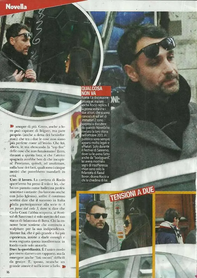 Rocio Morales e Raoul Bova, c'è già aria di crisi?