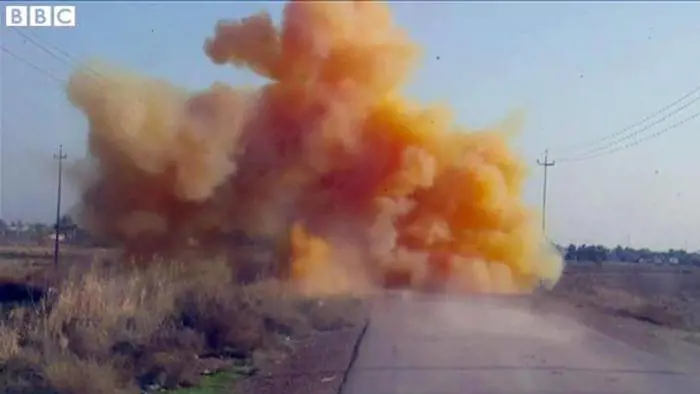 Le bombe al cloro che sarebbero state usate da Isis in Iraq