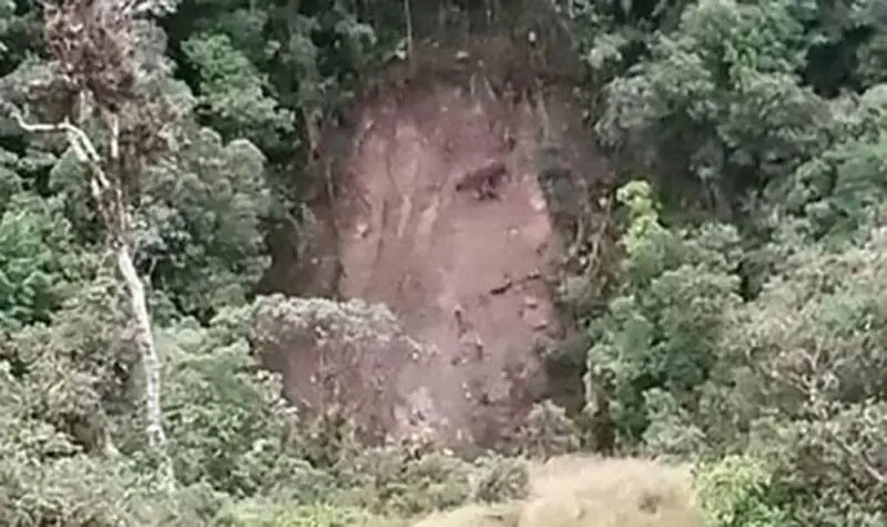 Gesù nel fango, fedeli in visibilio in Colombia