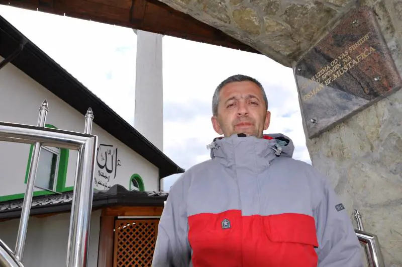 L'imam Selvedin Beganović di Velika Kladusa