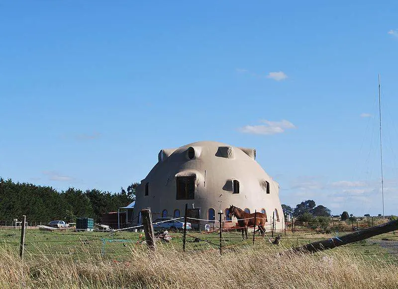 Casa sferica a Ballan, Victoria
