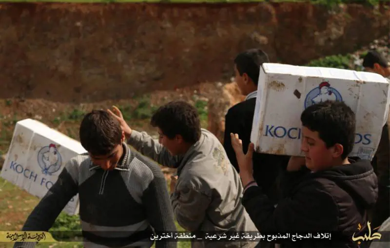Ora l'Isis brucia il pollo destinato ai profughi: "È macellato negli Usa"