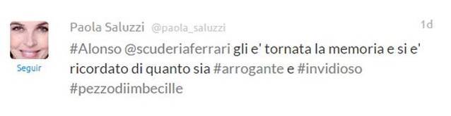 Tweet Saluzzi Alonso