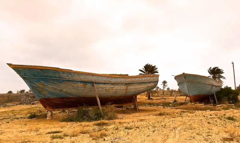 Da qui partono i barconi della morte