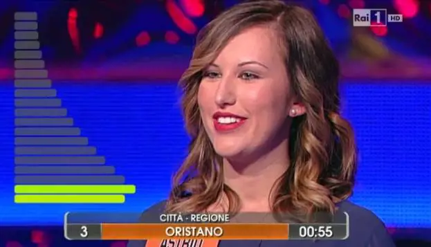 Gaffe a L'Eredità: la concorrente bocciata in geografia
