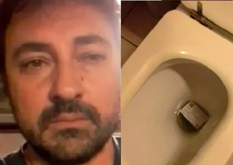 Dirigente del Pd getta la tessera nel water