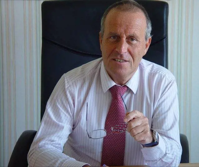 Il sindaco di Venelles Robert Chardon