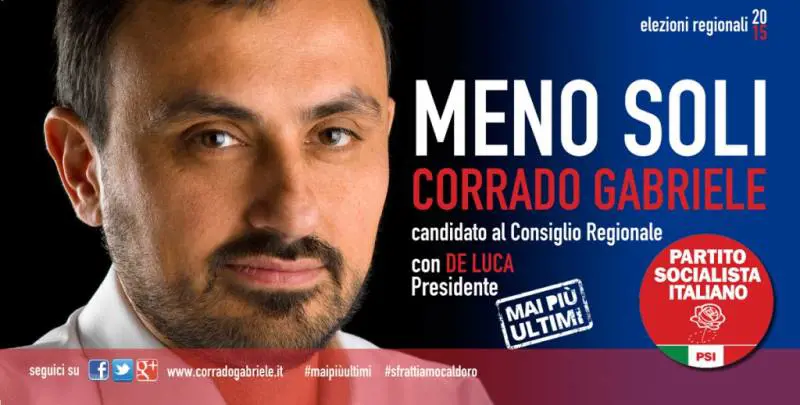 Campania: condannato per molestie nelle liste di De Luca