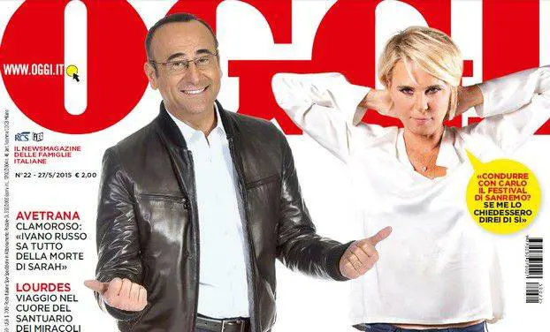 Maria De Filippi e Carlo Conti, un flirt per Sanremo 2016