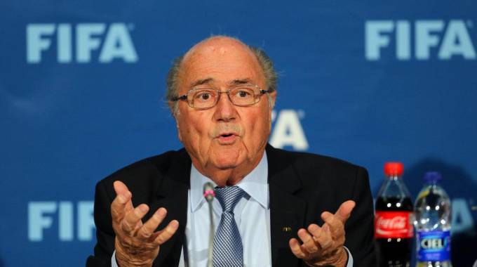 Sepp Blatter, presidente Fifa, è indagato ma non accusato