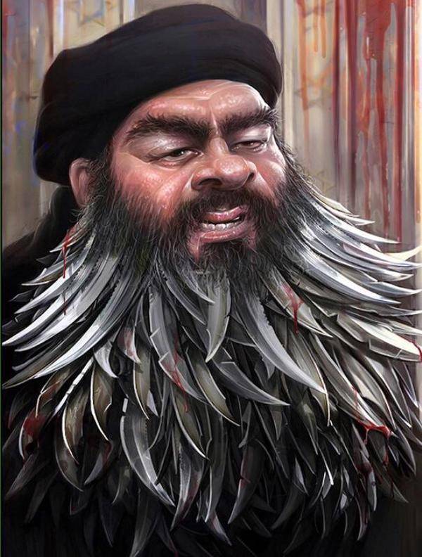Baghdadi caricatura