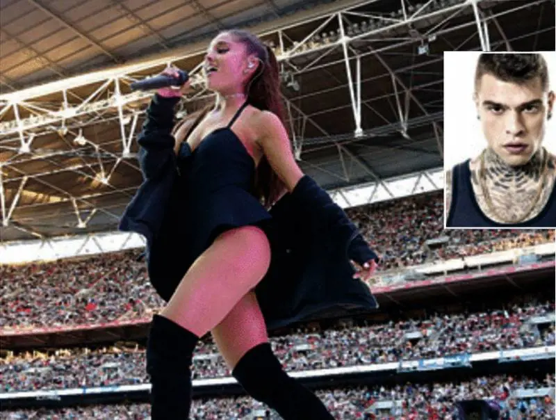 Arianna Grande con Fedez