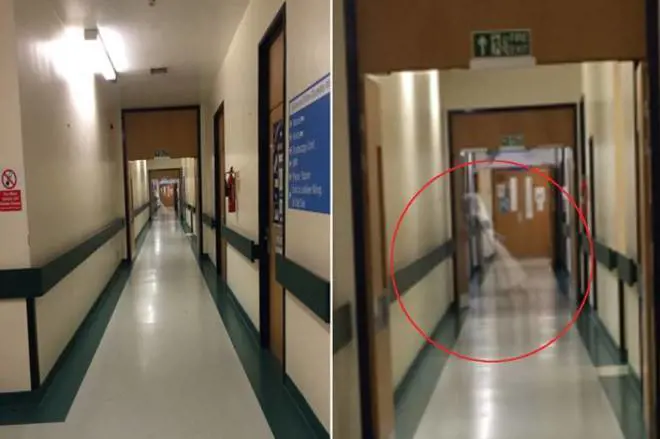 Scatta una foto in ospedale: "C'è un fantasma"