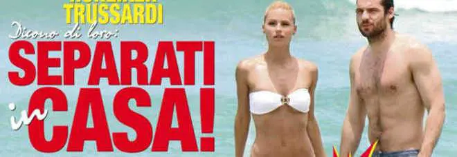Quella voce su Hunziker e Trussardi: "Vivono da separati in casa"
