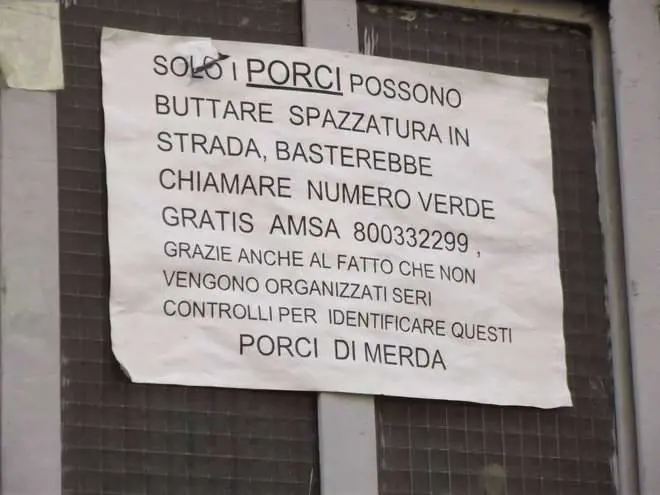 "Solo i porci lasciano spazzatura in strada". La rivolta a Milano contro gli immigrati