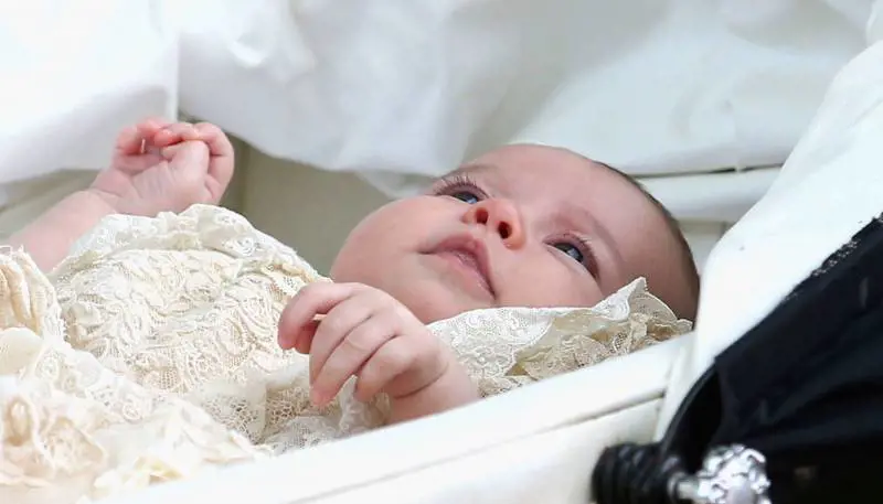 Oggi il battesimo di Charlotte Elizabeth Diana