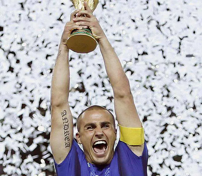 Cannavaro entra a far parte della Walk of Fame dello sport italiano