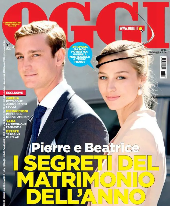 Beatrice Borromeo e Pierre Casiraghi: tutti i segreti del matrimonio dell'anno