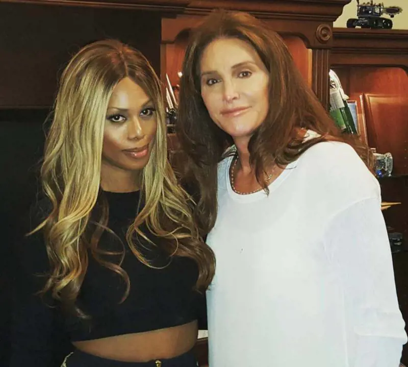 L'incontro tra Caitlyn Jenner e Laverne Cox per i diritti transgender