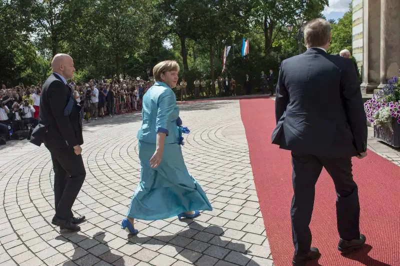 Malore per Angela Merkel