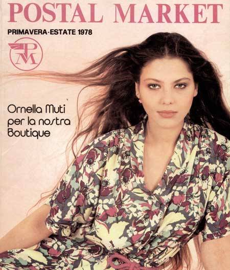 Ornella Muti sulla copertina di Postal Market