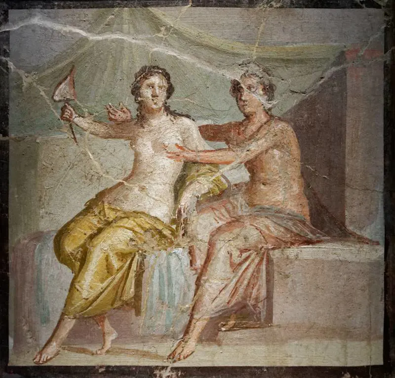 Vittime di Pompei coi denti perfetti