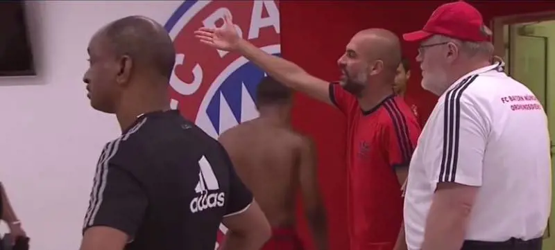 Audi Cup, lite nel tunnel tra Guardiola e De Jong