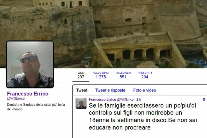 Ragazzo morto in discoteca. Sindaco di Gallipoli si dimette