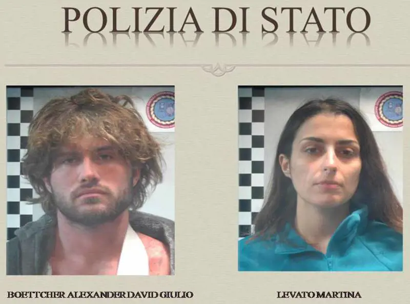 Alexander Boettcher e Martina Levato