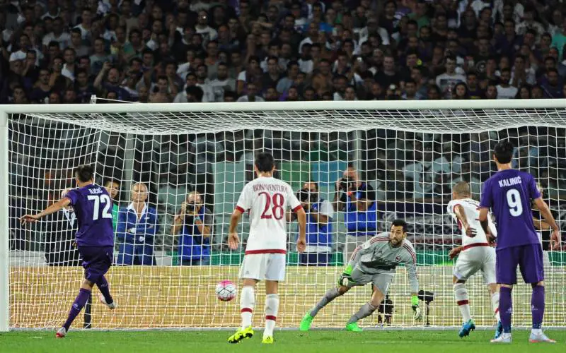 Il Milan cade a Firenze, la Fiorentina vince 2-0