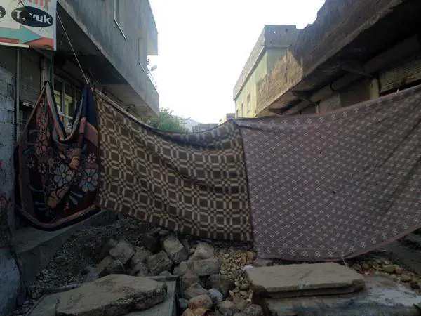 Un'immagine scattata da Jake Hanrahan a Cizre