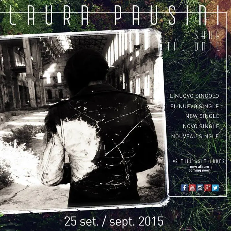 Laura Pausini su Facebook: "Torno in radio il 25 settembre"