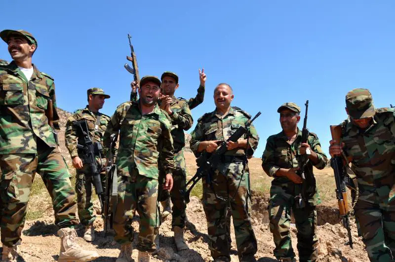 I curdi addestrati dagli italiani