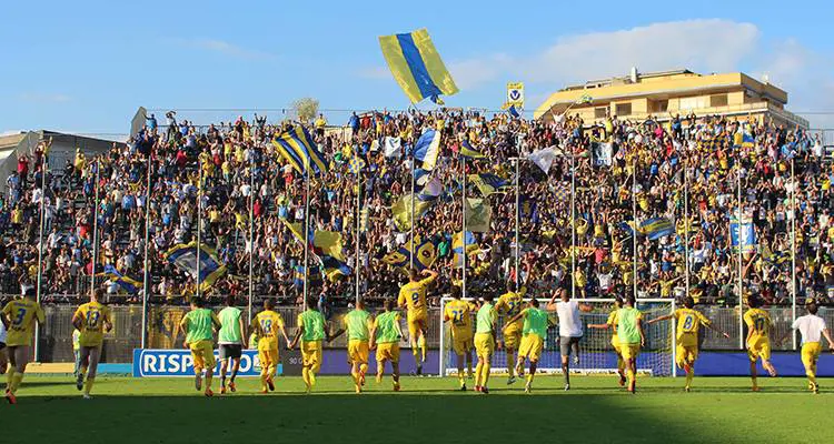 La curva del Frosinone