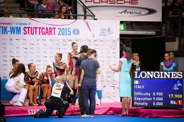 Mondiali ginnastica ritmica, oro all'Italia