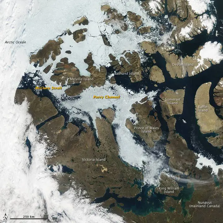 Il riscaldamento globale "apre" il passaggio a nord-ovest