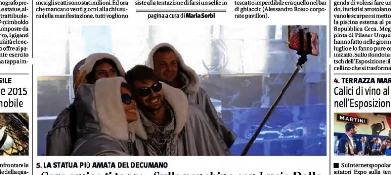 Expo, il giro del mondo in dieci selfie