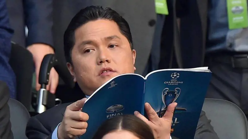 Erick Thohir, 45 anni, è azionista di maggioranza dell'Inter dal novembre 2013