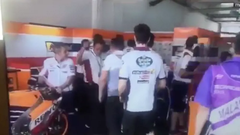 "A Marquez mostravano solo posizione di Rossi"