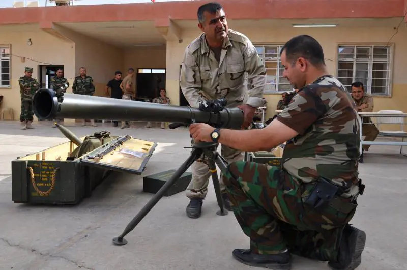 Controcarro Folgore in prima liena a Sinjar