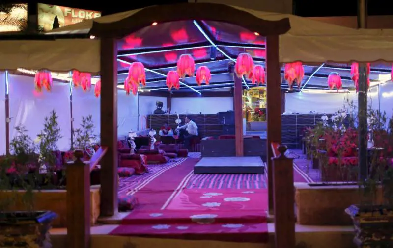 Un café vuoto a in un resort a Sharm el-Sheikh