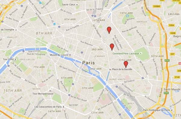 Gli attacchi di Parigi