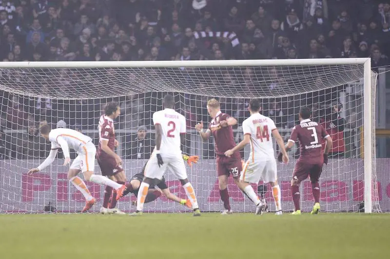 La Roma ora non vince più: 1-1 col Torino